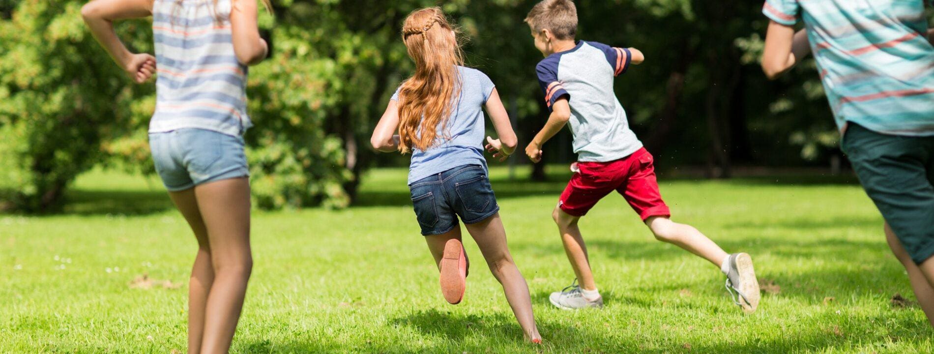 Fun and free outdoor games for children
